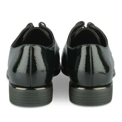 Veterschoenen ZWART