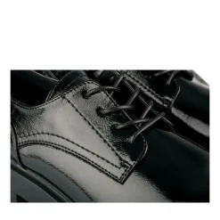 Veterschoenen ZWART
