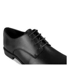 Veterschoenen ZWART