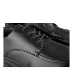 Veterschoenen ZWART
