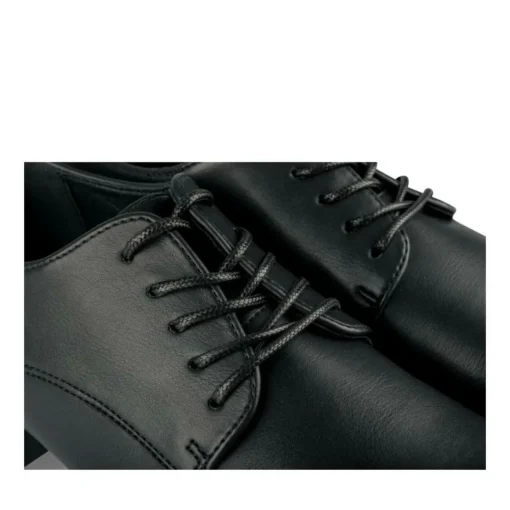 Veterschoenen ZWART
